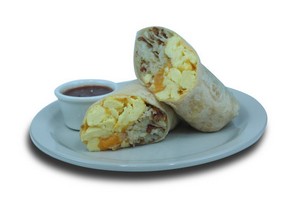 Egg and Potato Burrito