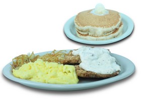 Country Fried Steak Breakfast